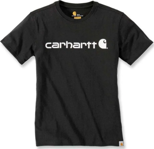 Carhartt W’s Workwear Core Logo S/S T-Shirt Black v:2787142