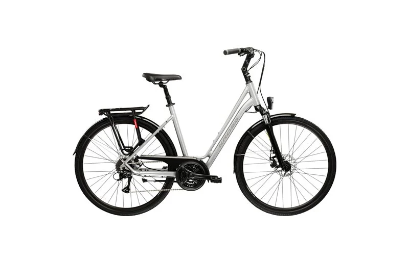 Bysykkel Kross Sentio 3.0 Silver/Steel v:9368328 Bysykkel Kross Sentio 3.0 Silver/Steel v:9368328