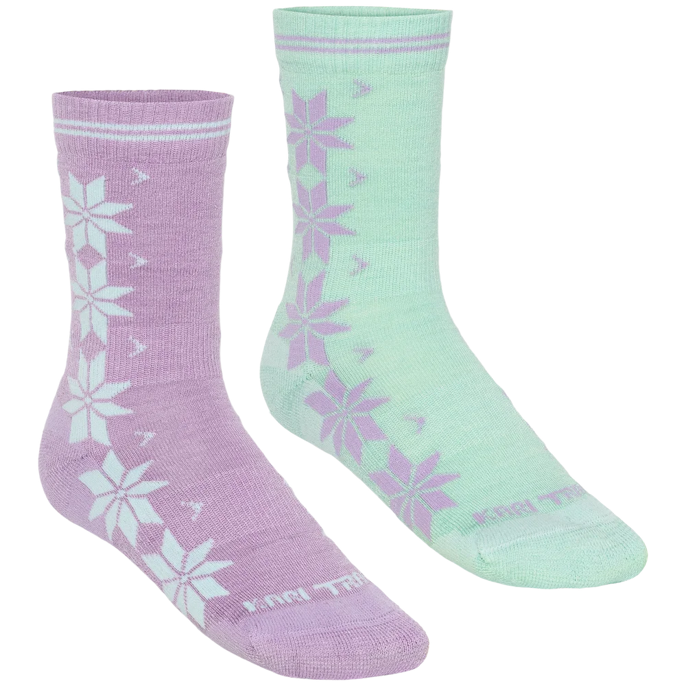Kari Traa Women's Vinst Sock 2-pack Jelly Mint v:5992133