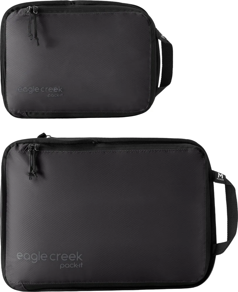 Eagle Creek Pack-It Isolate Compression Cube Set S/M Black v:4436665