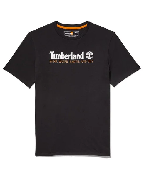 Front Tee Black v:3132393