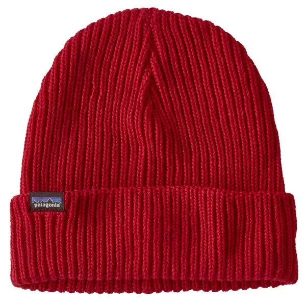 Fishermans Rolled Beanie Touring Red v:8247386