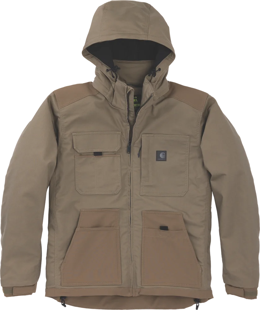 Carhartt Men's Steel Braddock Jacket Field Fatigue v:6932591