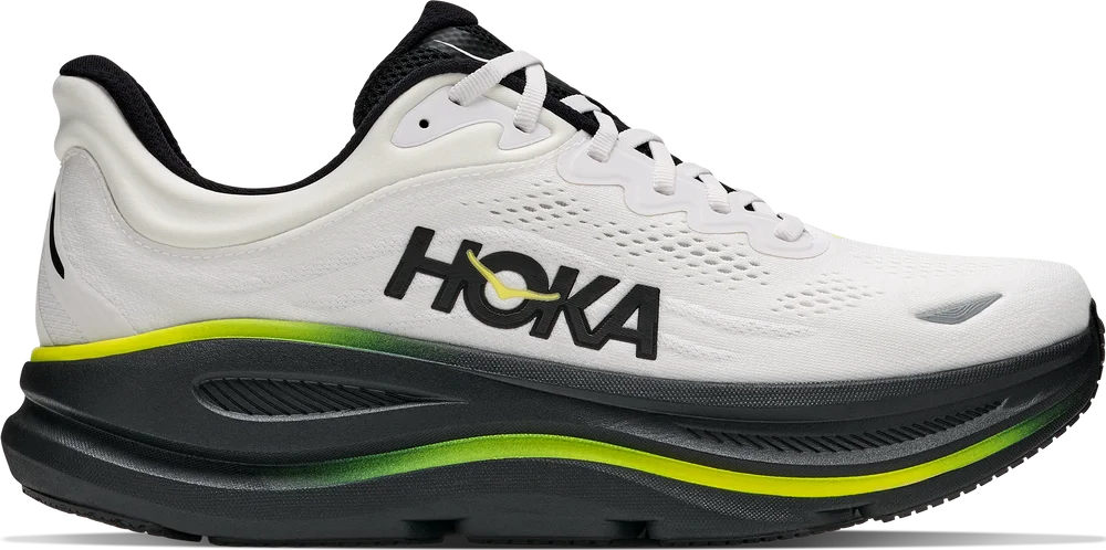 Hoka Men’s Bondi 9 White/Citrus v:1517002 Hoka Men’s Bondi 9 White/Citrus v:1517002