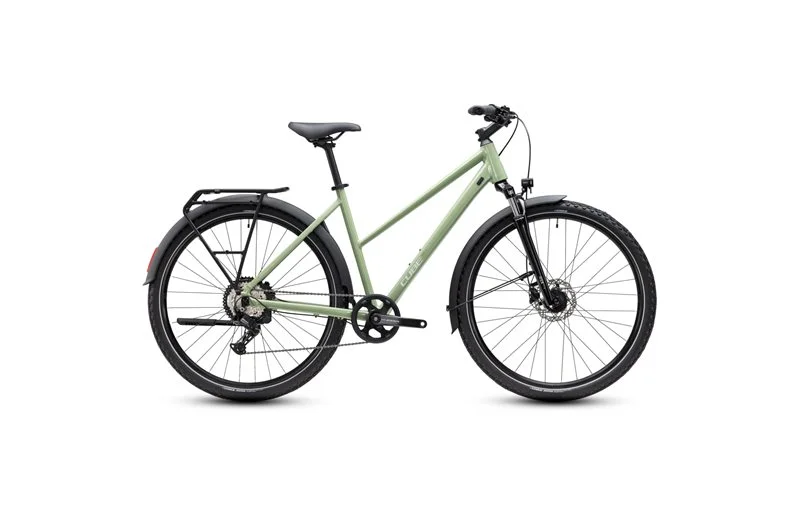 Bysykkel Cube Nature ONE FE Mid Almondgreen/Green v:5130777 Bysykkel Cube Nature ONE FE Mid Almondgreen/Green v:5130777
