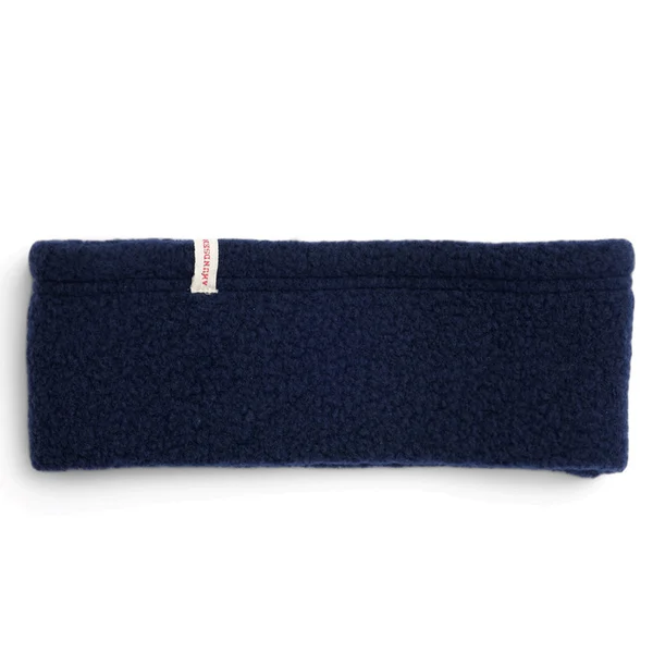 Wool Fleece Headband Faded Navy v:5180019