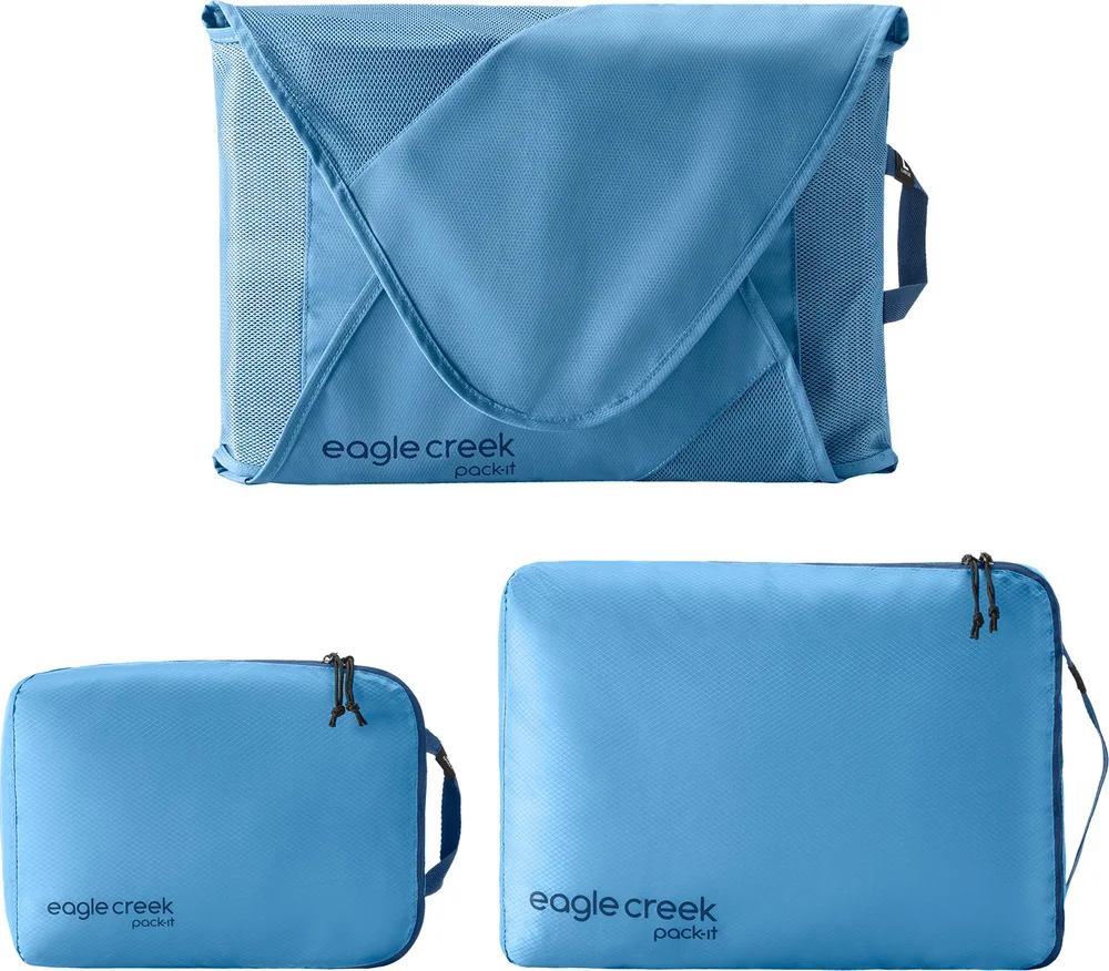 Eagle Creek Pack-It Starter Set Blue Dawn v:5871934 Eagle Creek Pack-It Starter Set Blue Dawn v:5871934