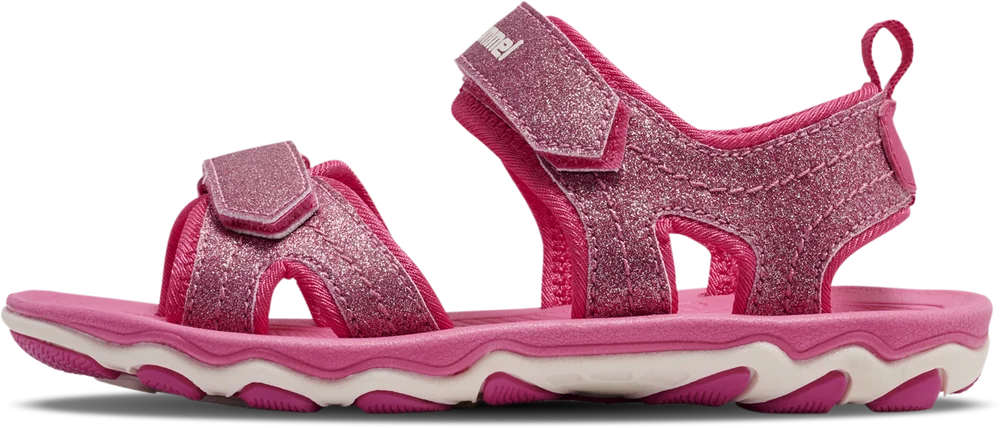 Hummel Juniors’ Sandal Glitter Pink Flambè v:2025368 Hummel Juniors’ Sandal Glitter Pink Flambè v:2025368