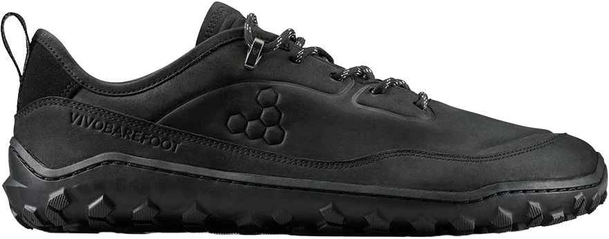 Vivobarefoot Men’s Tracker Leather AT Low II Obsidian v:1284767 Vivobarefoot Men’s Tracker Leather AT Low II Obsidian v:1284767