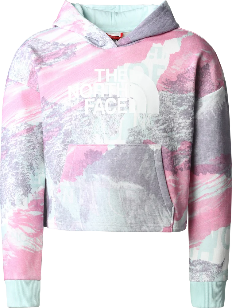 The North Face Girls’ Drew Peak Light Hoodie Super Pink Girls Print v:4172221 The North Face Girls’ Drew Peak Light Hoodie Super Pink Girls Print v:4172221
