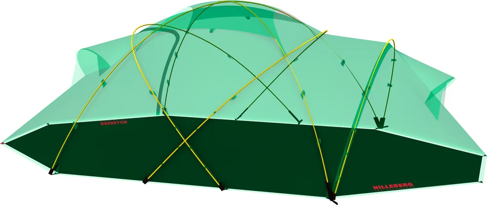 Hilleberg Saivo 3 Footprint Black v:5985583