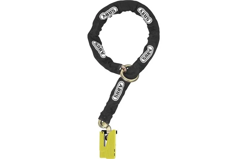 Abus Kjettinglås 8077 2.0 Detecto m/alarm X-PLUS Black/Yellow v:7247365