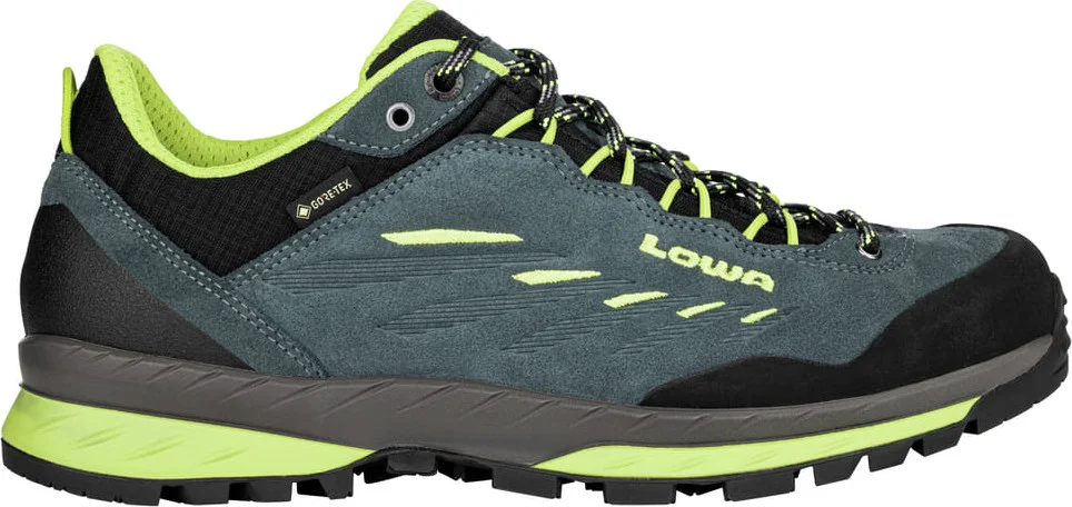 LOWA Men’s Delago GORE-TEX Low Petrol/Lime v:4257735 LOWA Men’s Delago GORE-TEX Low Petrol/Lime v:4257735