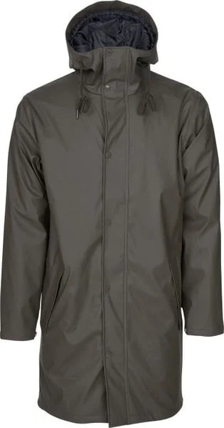 Wings Monocrome Padded Rainjacket Black Olive v:1435311