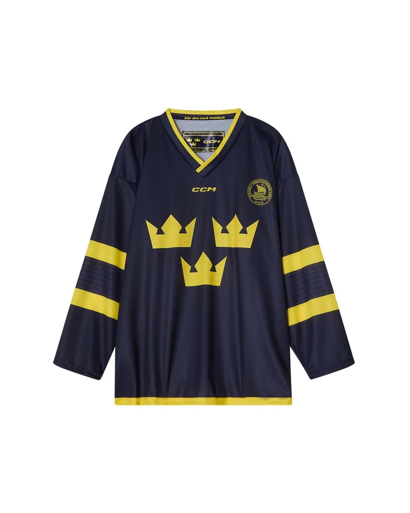REPLICA JERSEY TEAM SWEDEN JR v:9597721