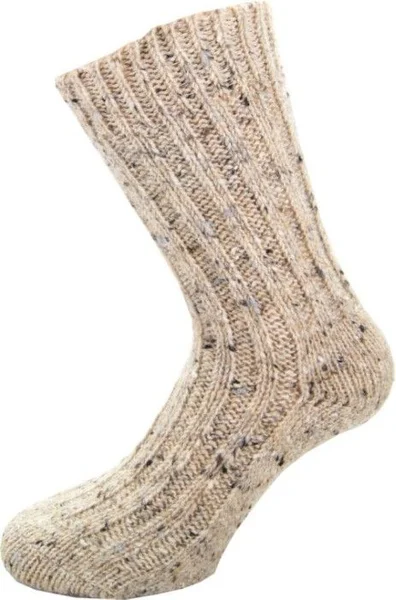 Raggsocka Ull Beige Melange v:6156853