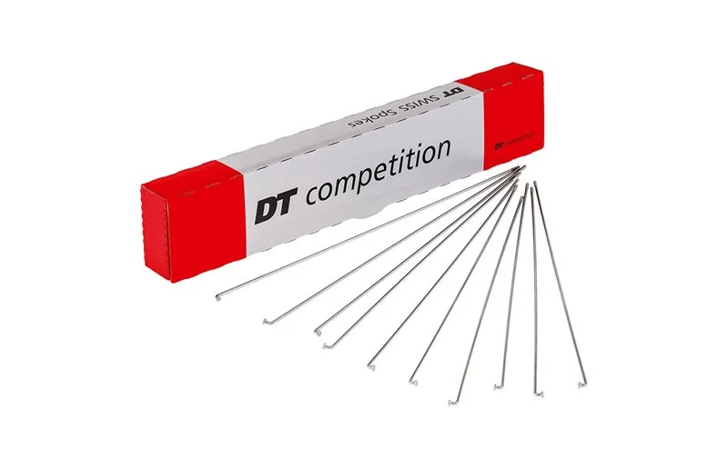 Eiker DT Swiss Competition 1-ST J-Bend Rund Silver v:4669017