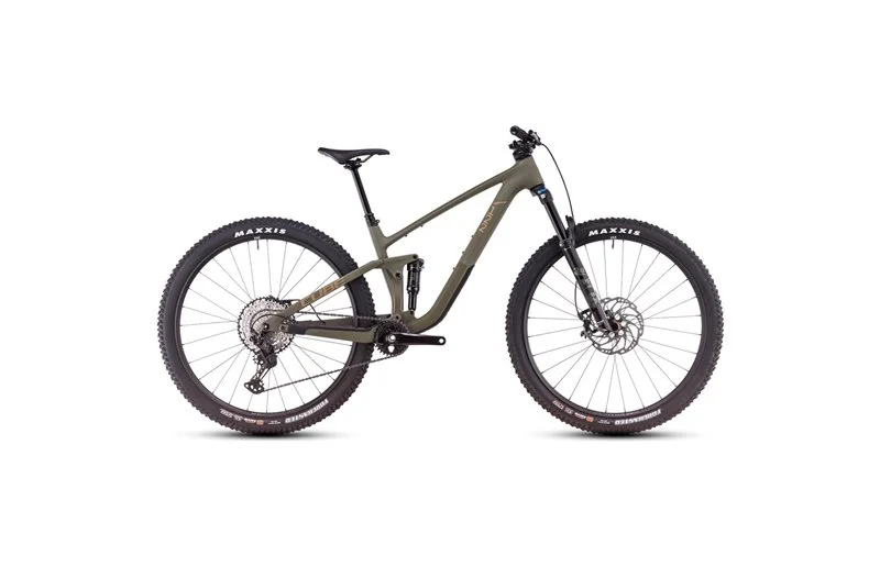 Fulldempet MTB Cube Stereo One22 C:62 TM 29 Dustyolive/Gold v:7692682