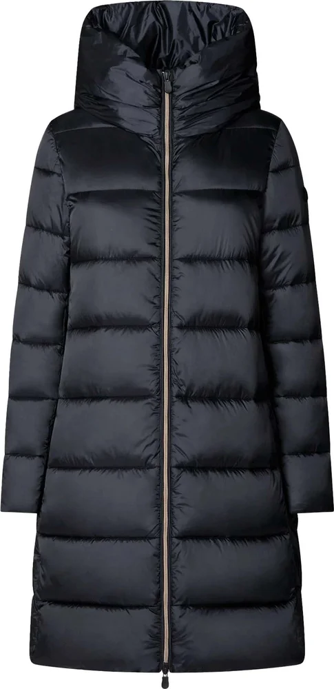 Save the Duck Women's Animal Free Hooded Puffer Jacket Lysa Black v:5636817