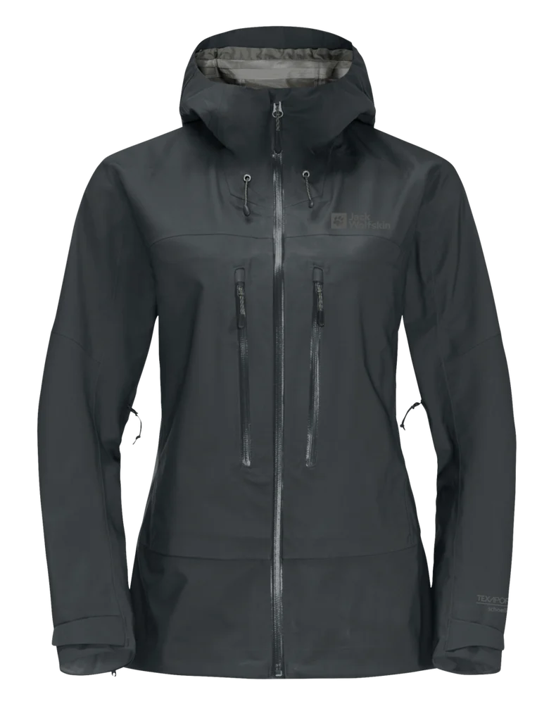 Jack Wolfskin Women’s Kammweg 3-Layer Jacket Phantom v:1485123 Jack Wolfskin Women’s Kammweg 3-Layer Jacket Phantom v:1485123