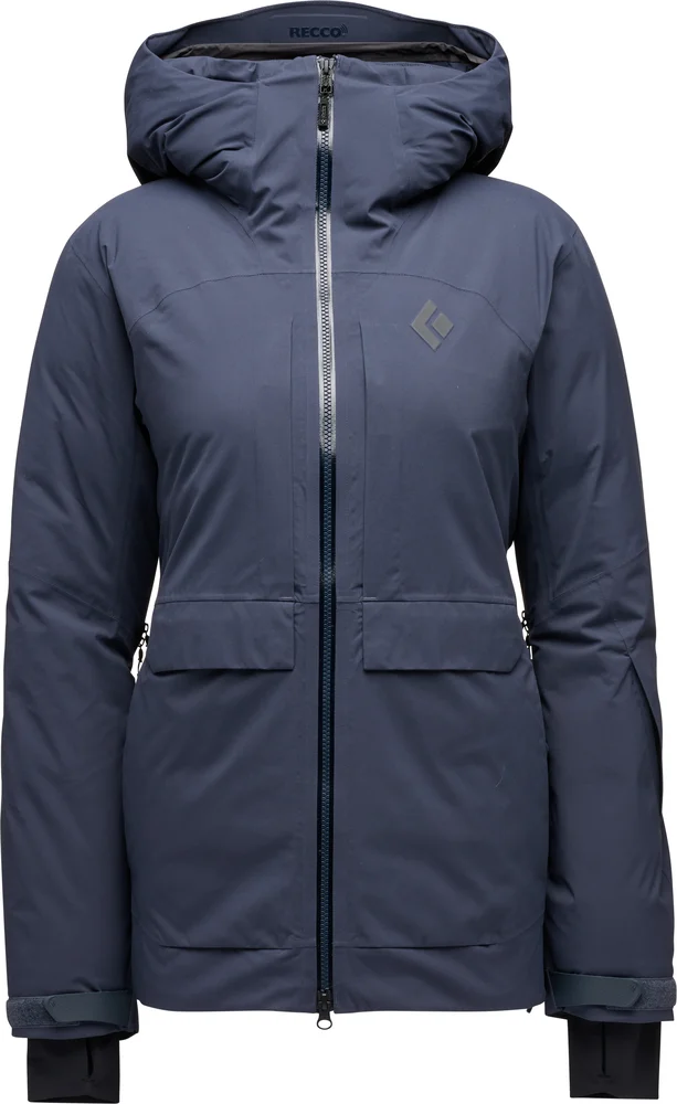 Black Diamond Women's Factor Insulated Parka Charcoal v:6689055