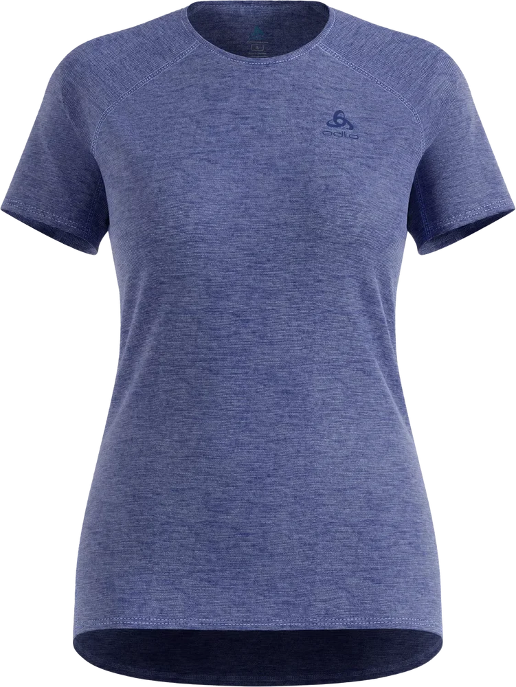 Odlo Women’s T-Shirt Crew Neck S/S X-Alp Pw 115 Dazzling Blue Melange v:9444671 Odlo Women’s T-Shirt Crew Neck S/S X-Alp Pw 115 Dazzling Blue Melange v:9444671