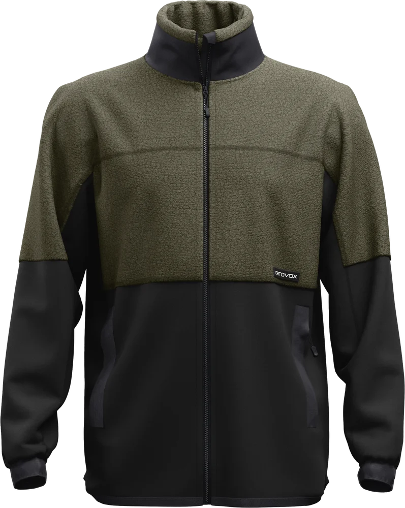 Ortovox Men's Fleece Teddy Jacket Dark Wild Herbs v:2027555