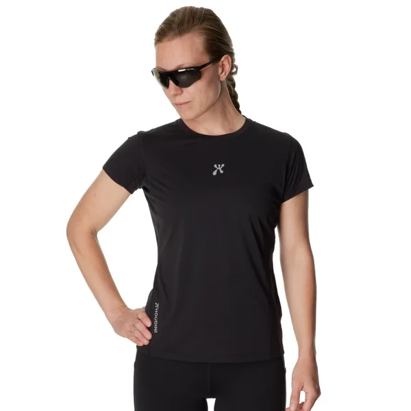 W's Pace Air Message Tee True Black v:5233839