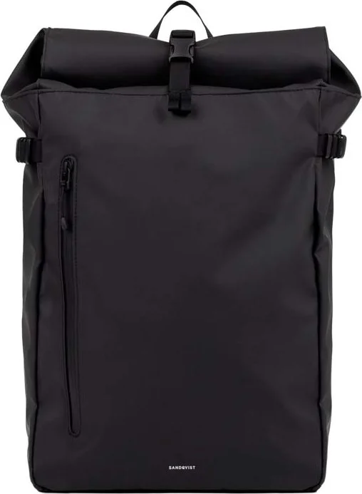 Sandqvist Stream Slim Rolltop L Black v:8980140 Sandqvist Stream Slim Rolltop L Black v:8980140