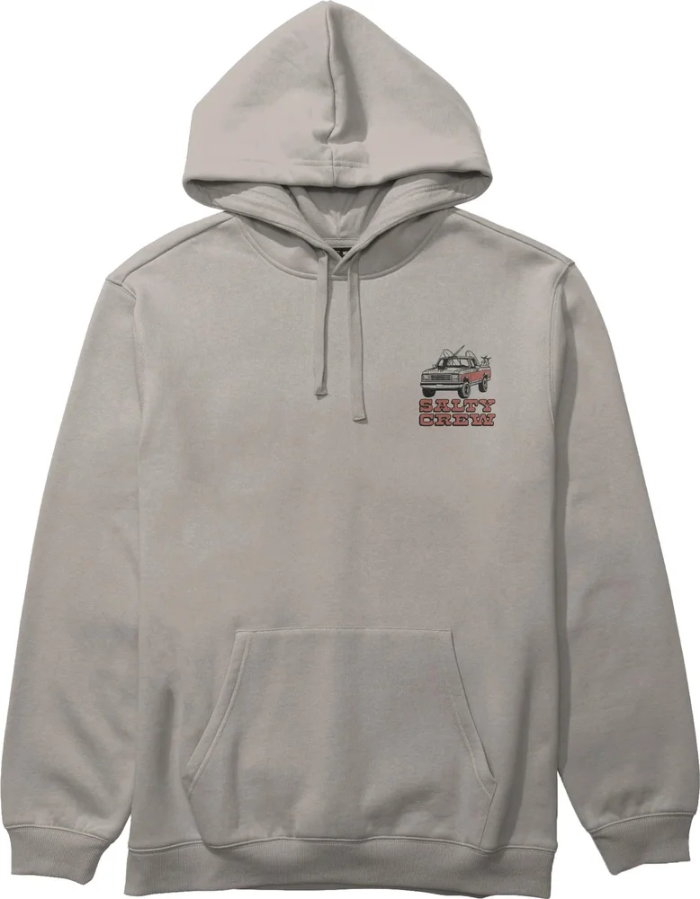 Salty Crew Men’s Truck Stop Fleece Stone v:8149438 Salty Crew Men’s Truck Stop Fleece Stone v:8149438