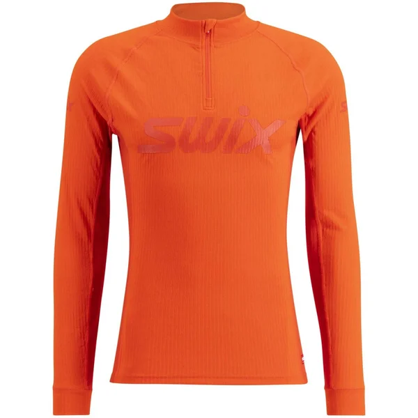 RaceX bodyw halfzip M Fiery Red/Lava v:2629109