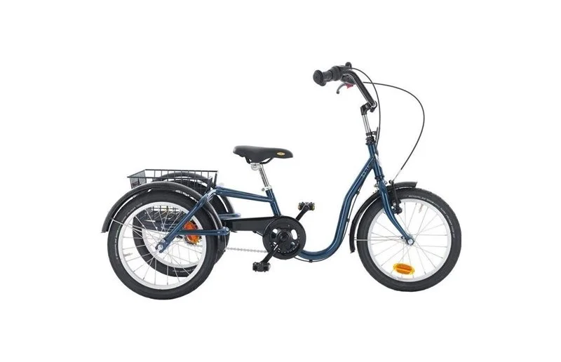 Skeppshult Trehjulssykkel S3 16 Standard 3-Gir Blåbærblits v:4716479