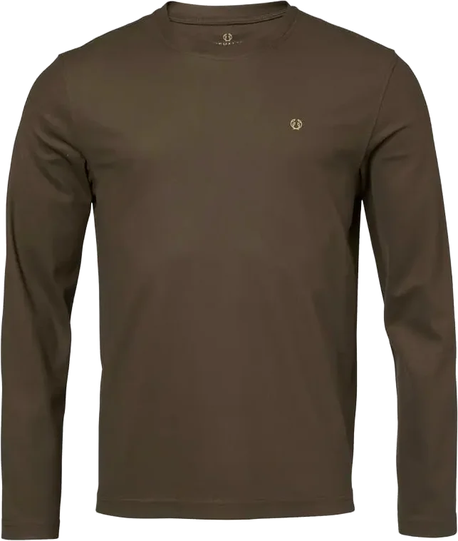 Chevalier Men's Stalker Technical Longsleeve T-Shirt Fallow Brown v:5350385