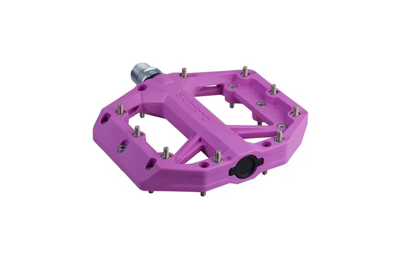 Sykkelpedaler Shimano PD-GR400 MTB Flats Purple v:9737447
