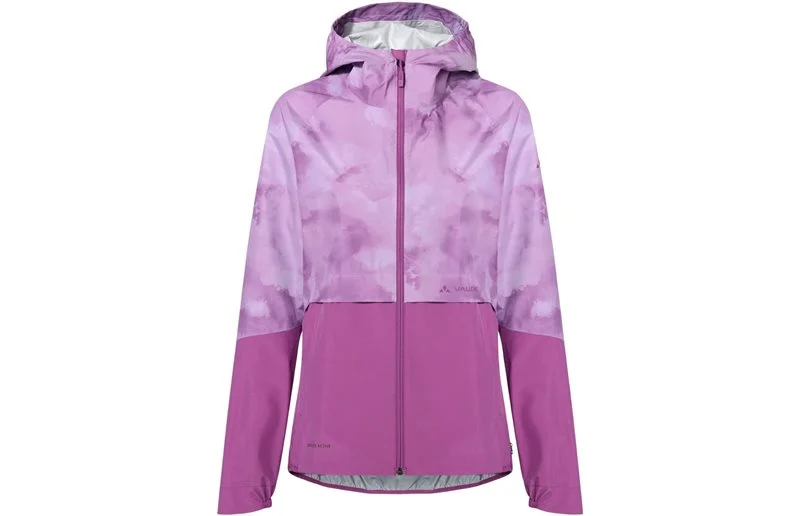 Sykkeljakke Vaude Women's Loamer Rain Jacket Raspberry v:6534435