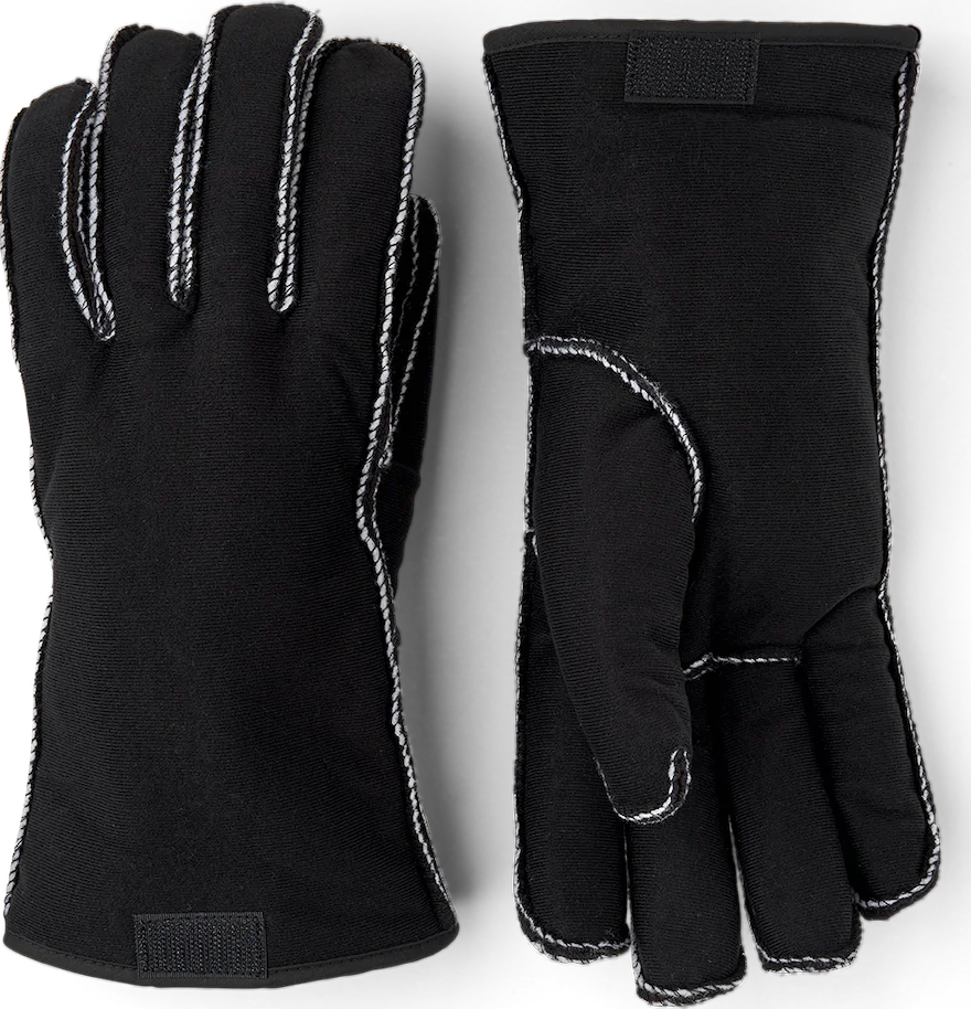 Hestra Gauntlet Fleece Liner 5-Finger Black v:8180866 Hestra Gauntlet Fleece Liner 5-Finger Black v:8180866