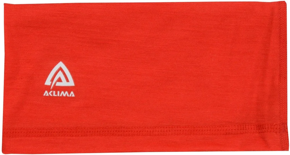 Aclima Lightwool Headover Unisex High Risk Red v:2866853