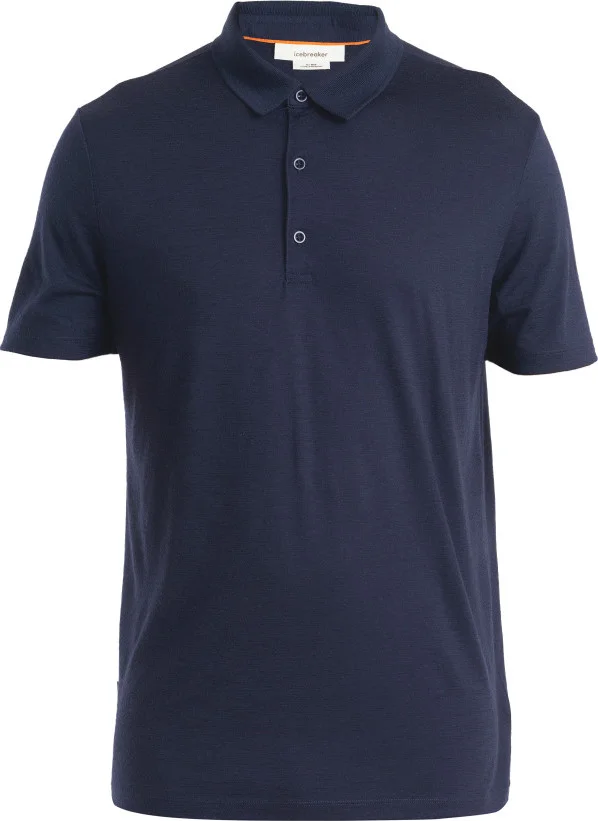 Icebreaker Men’s Merino 150 Tech Lite III Short Sleeve Polo Midnight Navy v:1124735