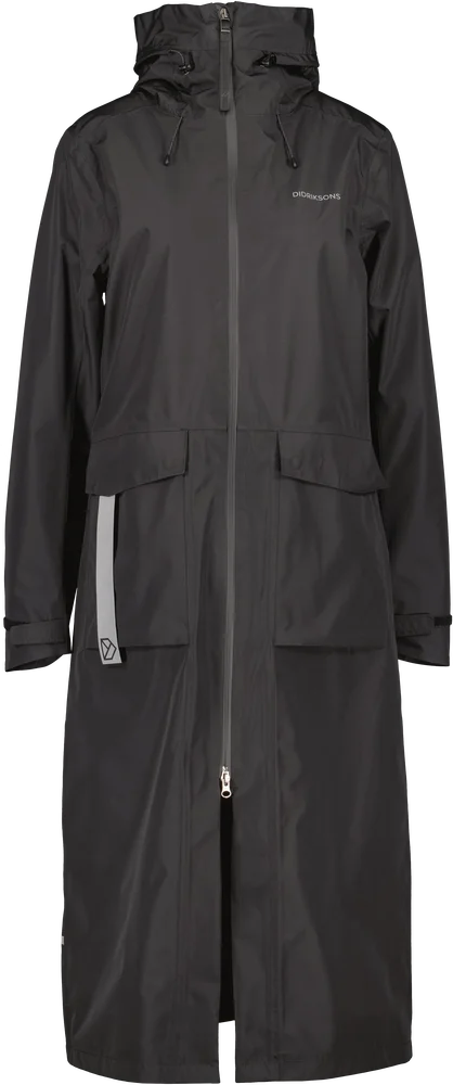 Didriksons Women's Nadja Parka Long 4 Black v:7216772
