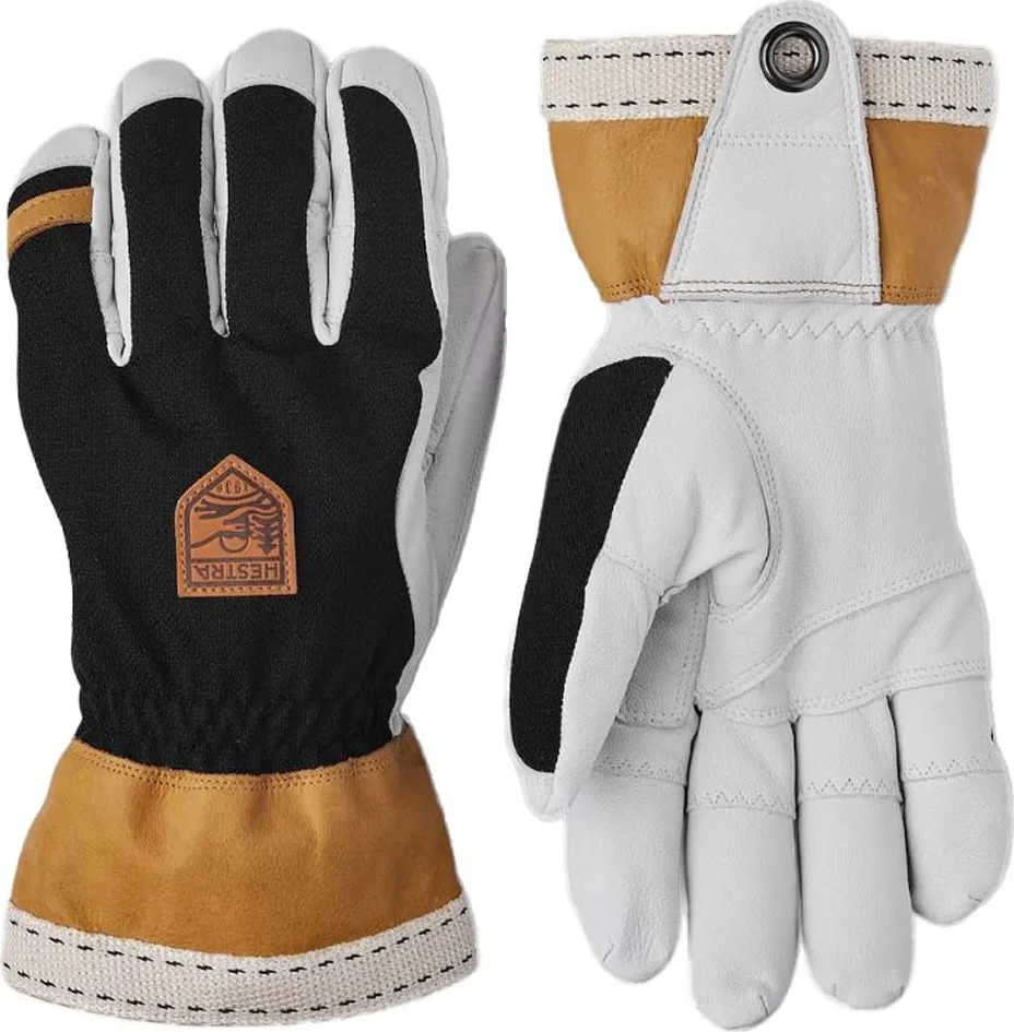 Hestra Ergo Grip Alpha 5 Finger Black v:7844216 Hestra Ergo Grip Alpha 5 Finger Black v:7844216
