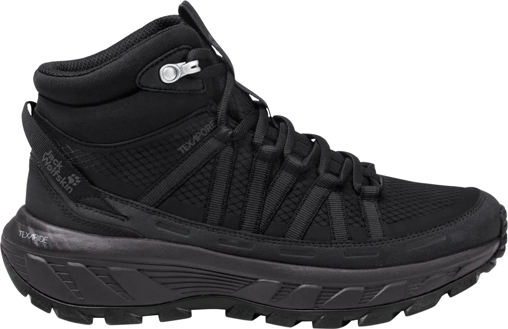 Jack Wolfskin Women’s Wild Hike Texapore Mid Black v:6336368 Jack Wolfskin Women’s Wild Hike Texapore Mid Black v:6336368