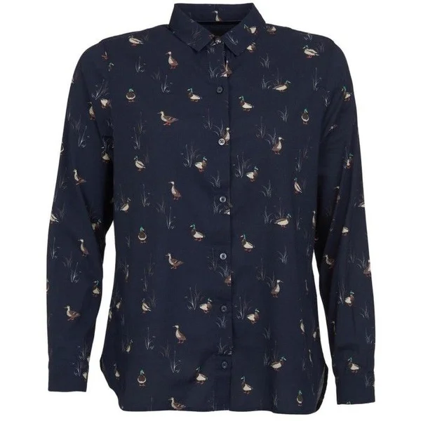 W's Brecon Shirt Navy/Duck v:2663697