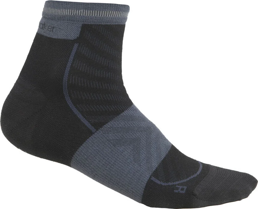 Icebreaker Women’s Merino Run+ Ultralight Mini Black/Graphite v:9655363 Icebreaker Women’s Merino Run+ Ultralight Mini Black/Graphite v:9655363