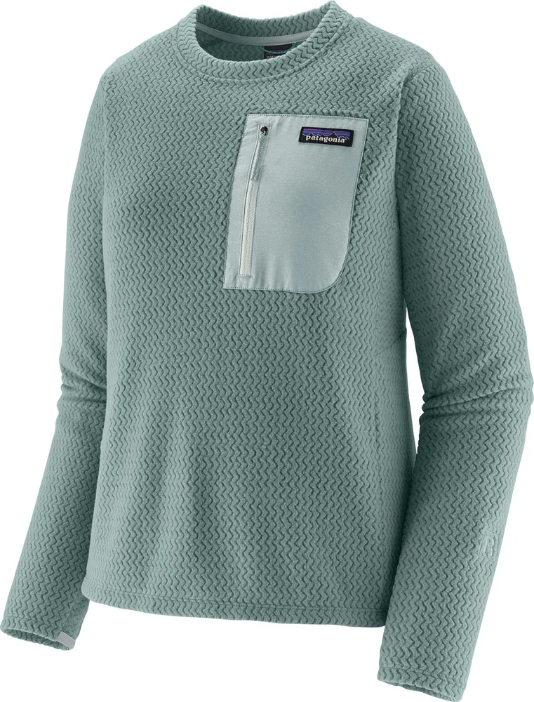 Patagonia Women's R1 Air Fleece Crewneck Blue Sage v:8731959