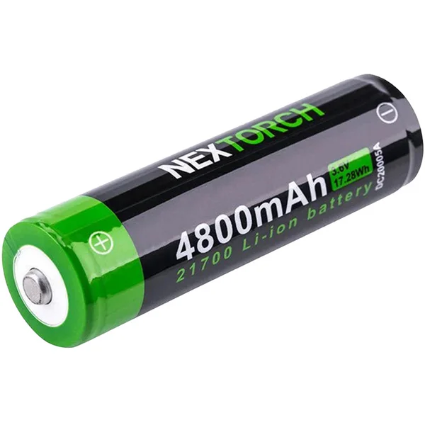Oppladbart batteri 21700, 4800 mAh, innebygd USB‑C‑ladeport v:1832820