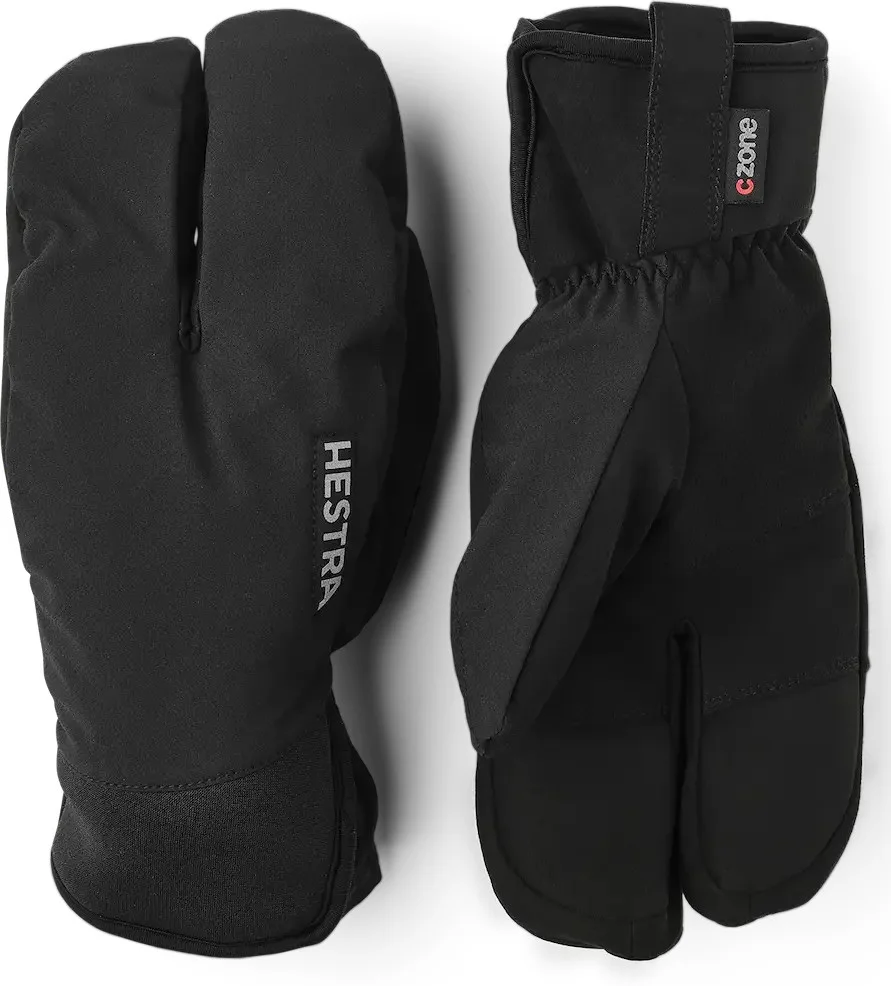 Hestra CZone Mistral Split Mitt Black v:7542898 Hestra CZone Mistral Split Mitt Black v:7542898