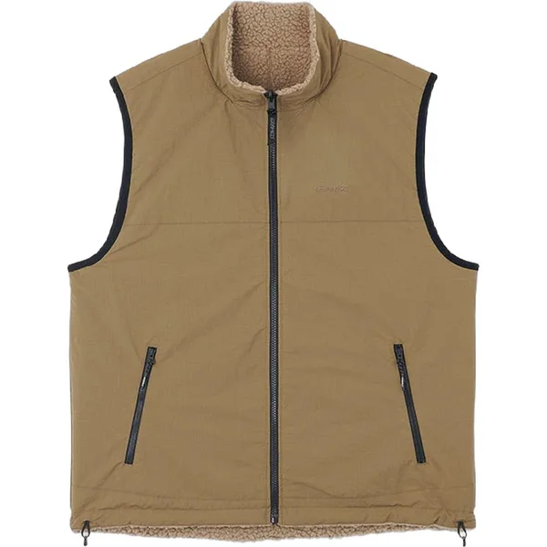 Reversible Sherpa Vest Beige/Tan v:2223777 Reversible Sherpa Vest Beige/Tan v:2223777