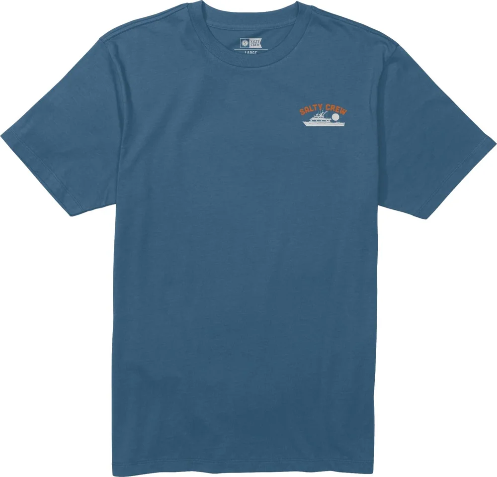 Salty Crew Men’s Overnight SS Tee Cast Blue v:8514095 Salty Crew Men’s Overnight SS Tee Cast Blue v:8514095