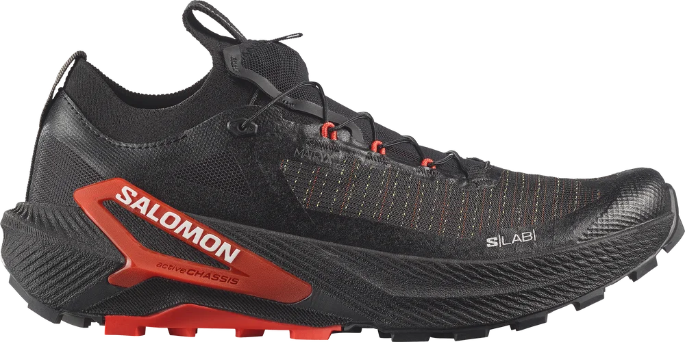 Salomon Unisex S/Lab Genesis 2 Black / Black / Fiery Red v:9657429