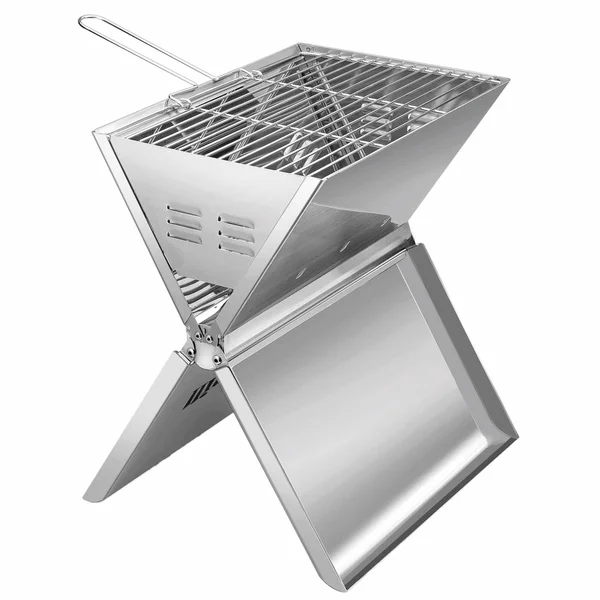 Sammenleggbar Grill 36x26cm Stainless Steel v:7217587